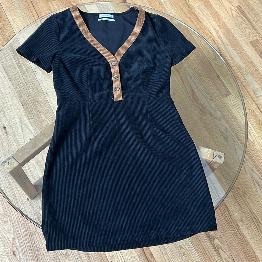 Urban Outfitters black and brown dress